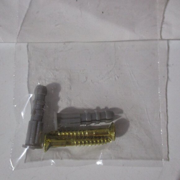 Dual brass hook / hangar for towels, bath robes, etc - Picture 4 of 7